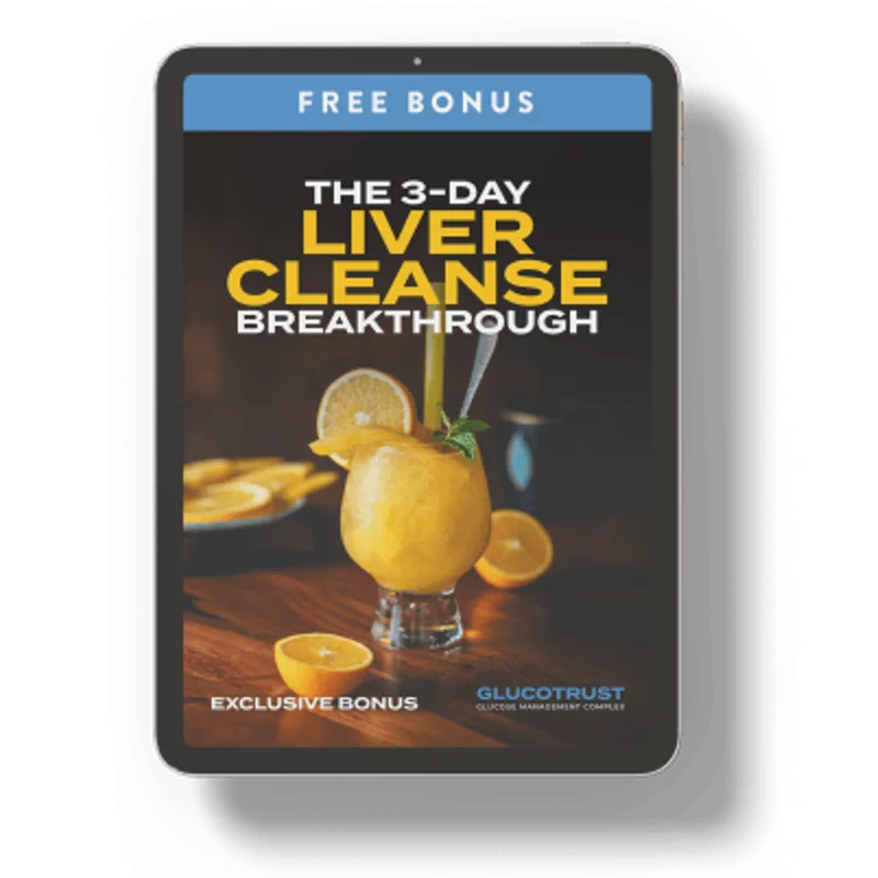 GlucoTrust Blood Sugar Supplement Bottle (Free Bonus #3)